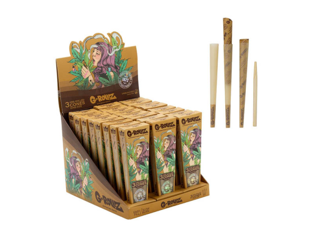 G-ROLLZ "Colossal Dream" ungebleicht - 3x24 KS Cones