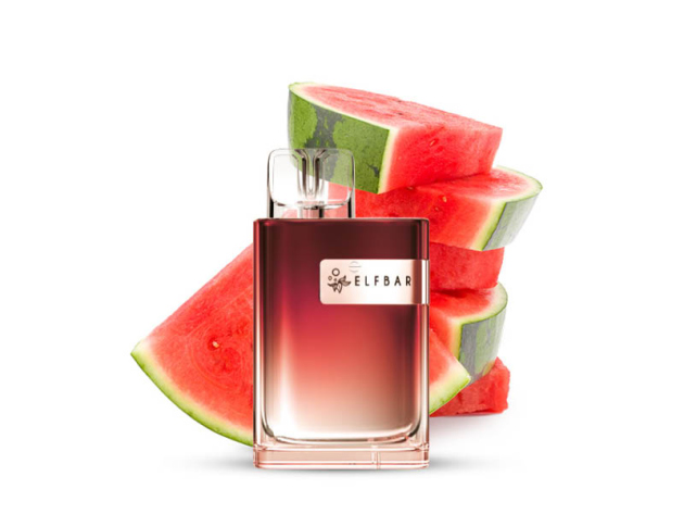 ELFBAR Crystal CR 600 - "Watermelon" (Wassermelone) - E-Shisha - 20 mg - ca. 600 Züge