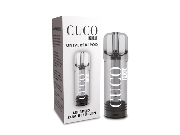 CUCO Pod Leerpod 2 ml Selbstbefüllbarer Pod für Batterieeinheit