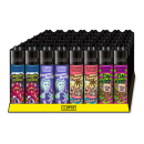 Clipper Large NEON LEAVES#2, 48 Display