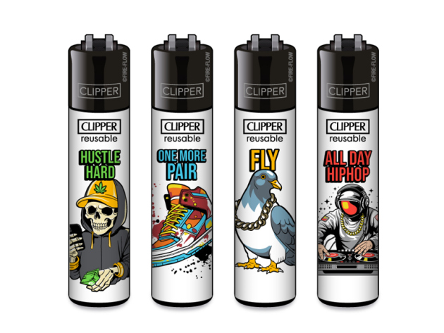 Clipper Large NEON LEAVES#2, 48 Display