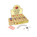Spielkarten "Lucky Club" Gold, 9x6cm;...