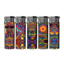 Elektrofeuerzeuge "PSYCHEDELIC", 5-fach...