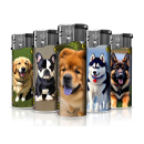 Elektrofeuerzeuge "DOGS", 5-fach sortiert; 50er...