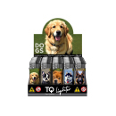 Elektrofeuerzeuge "DOGS", 5-fach sortiert; 50er Display