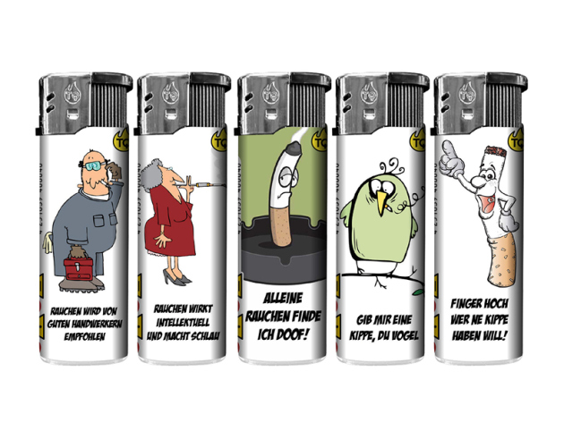 Electric Lighters "VIP" 50p Display