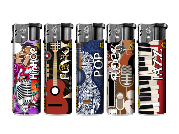 Electric Lighters "VIP" 50p Display