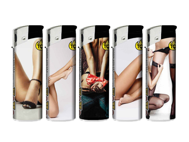 Electric Lighters "VIP" 50p Display