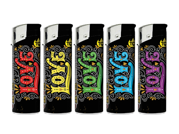 Electric Lighters "VIP" 50p Display