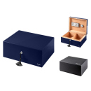 Humidor Caseti "Paris" Set; dunkelblau,...
