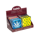 Zigarettenetui "Cannabis" Metall PU,...