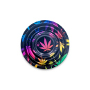 Aschenbecher "Coffeeshop Ashtray - Mix Box"; Ø 13,6cm; 4er Pack - beidseitig bedruckt