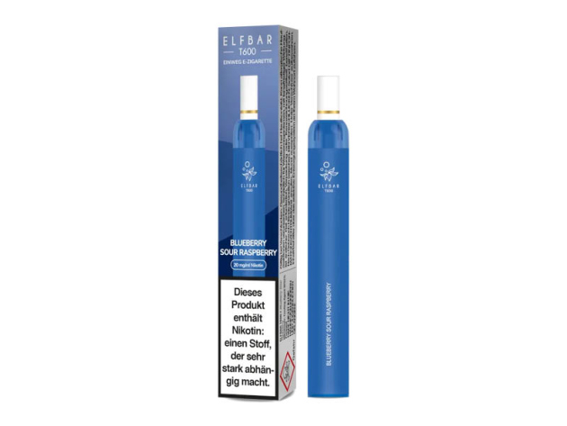 ELFBAR T600 - Blueberry Sour Raspberry (Blaubeere, saure Himbeere) - E-Shisha - 20mg - 600 Züge