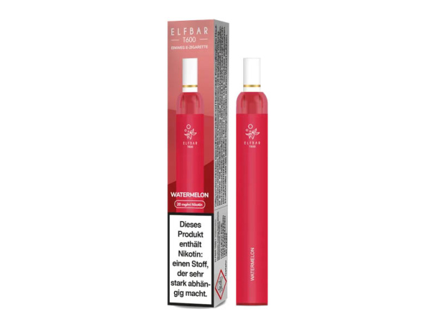 ELFBAR T600 - Watermelon (Wassermelone) - E-Shisha - 20mg - 600 Züge