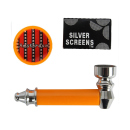 Handpfeifen-Set mit Grinder &amp; 5 Siebe, 6-fach...