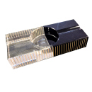 Zigarrenaschenbecher "Kristall" ,2...