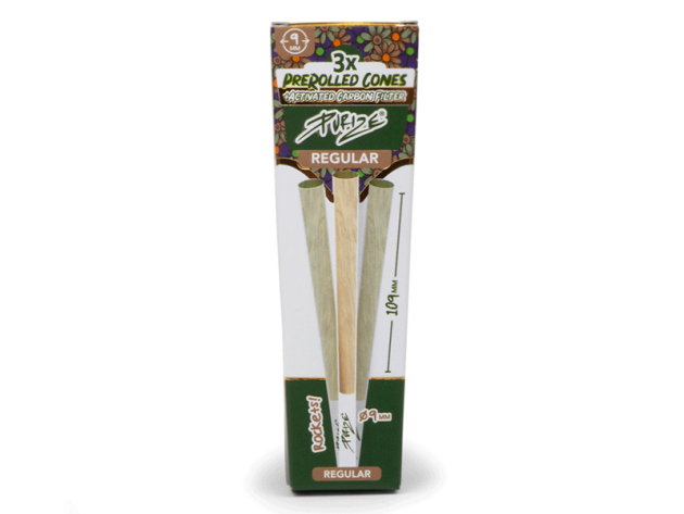 PURIZE Pre-Rolled Cones; Regular Size; 30er Pack (á 3 Stück)