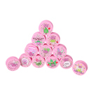 Grinder "Bunny" Kunststoff Pink 4-tlg; Ø 6mm; 3-fach sortiert; 12er Display