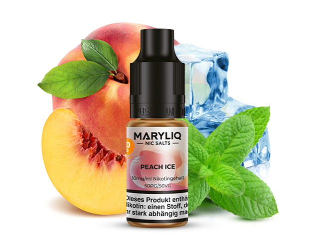 Lost Mary MARYLIQ - Peach Ice (Pfirsich, Eis) - Liquid - 10 mg/ml - 10 ml