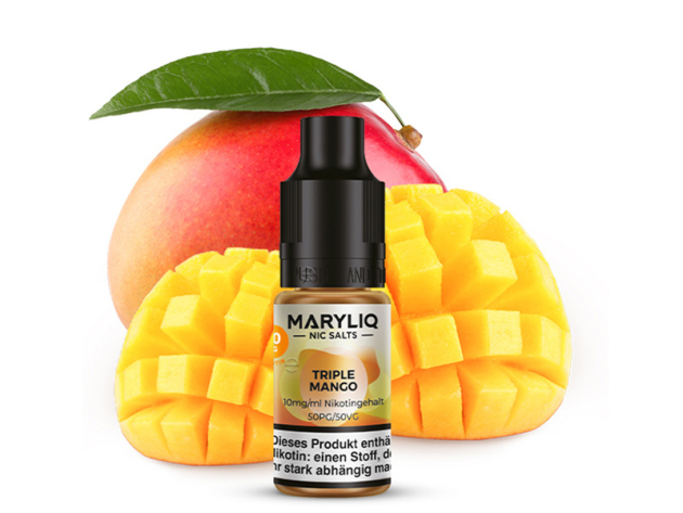 Lost Mary MARYLIQ - Triple Mango (Dreifach-Mango) - Liquid - 10 mg/ml - 10 ml