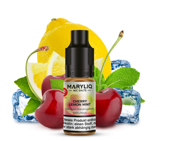 Lost Mary MARYLIQ - Cherry Lemon Mint (Kirsche-Zitrone-Minze) - Liquid - 20 mg/ml - 10 ml
