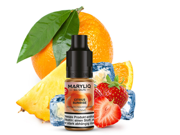 Lost Mary MARYLIQ - Citrus Sunrise (Zitrone-Orange-Erdbeere) - Liquid - 20 mg/ml - 10 ml