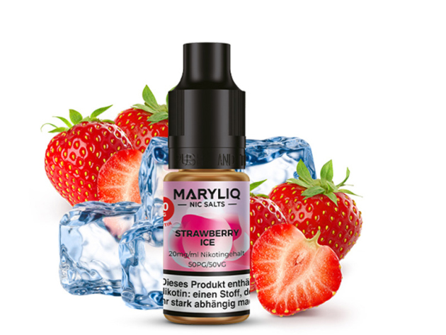Lost Mary MARYLIQ - Strawberry Ice (Erdbeere,Eis) - Liquid - 20 mg/ml - 10 ml