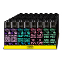 Clipper Large LEAVES SLOGANS, 48er Display