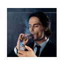 Zigarrenfeuerzeug "Andorre", Doppelte blaue Flamme, mit Zigarrenschneider