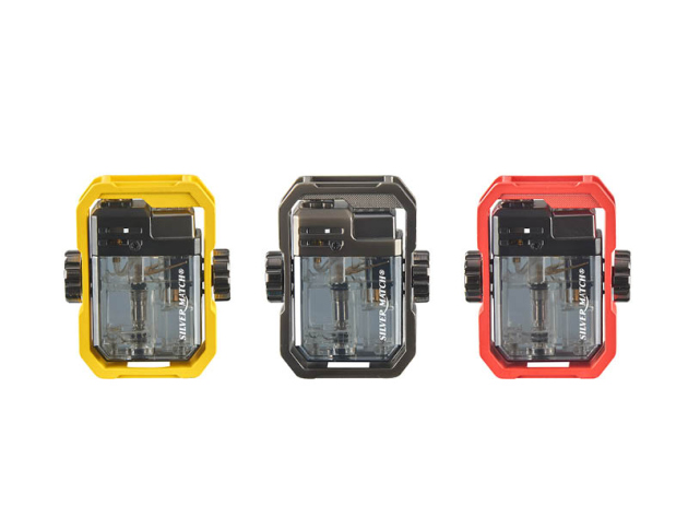 Sturm-, Zigarrenfeuerzeuge "Reykjavik", rote Jet-Flame, 4er Display