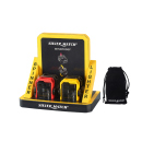 Sturm-, Zigarrenfeuerzeuge "Reykjavik", rote Jet-Flame, 4er Display