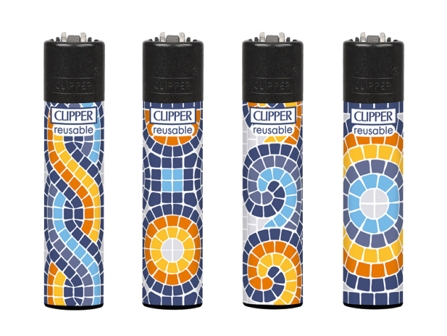 Clipper Large MOSAIC PATTERN, 48er Display