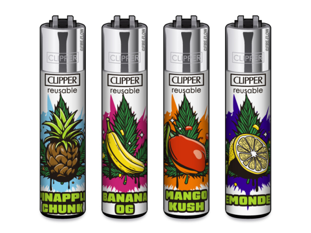 Clipper Large FRUIT STRAINS, 48er Display