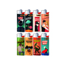 BIC Mini J25 Reibrad Feuerzeuge "Cinema", 50er...