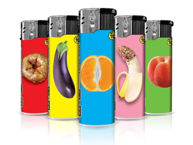 Electric Lighters "VIP" 50p Display