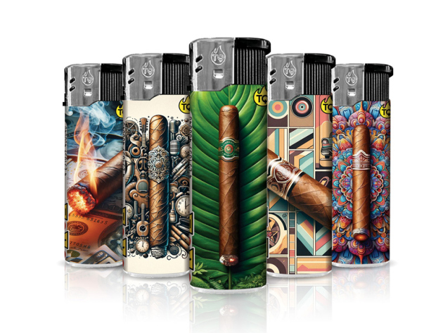 Electric Lighters "VIP" 50p Display