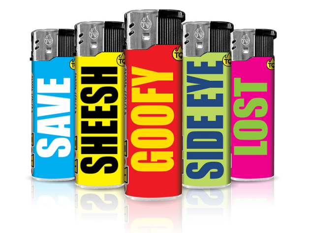 Electric Lighters "VIP" 50p Display
