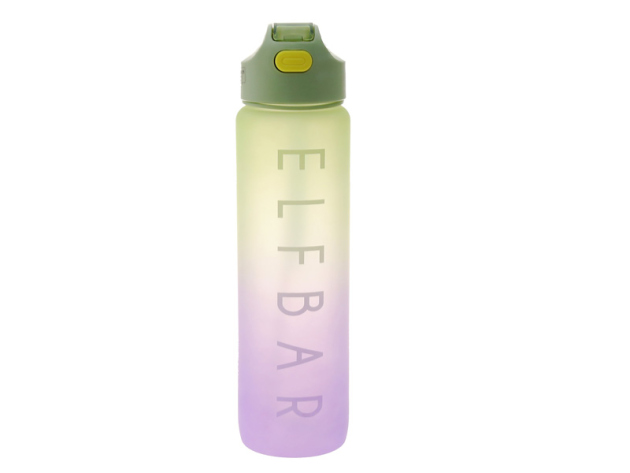 ELFBAR Wasserflasche; 1 Liter; 2-fach sortiert; einzel, UVP: 12,99 Euro