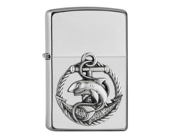 Zippo Feuerzeug - Shark Emblem