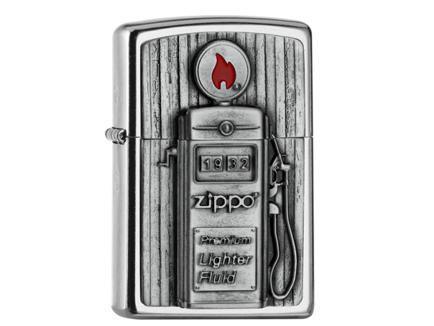 Zippo Feuerzeug - Gas Pump Emblem 3D