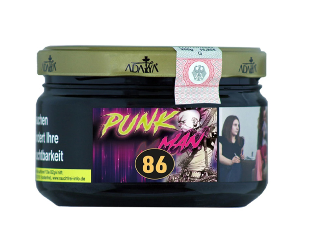 Adalya Tabak - Punk Man (Roter Beerenmix, Erdbeere) - 200g