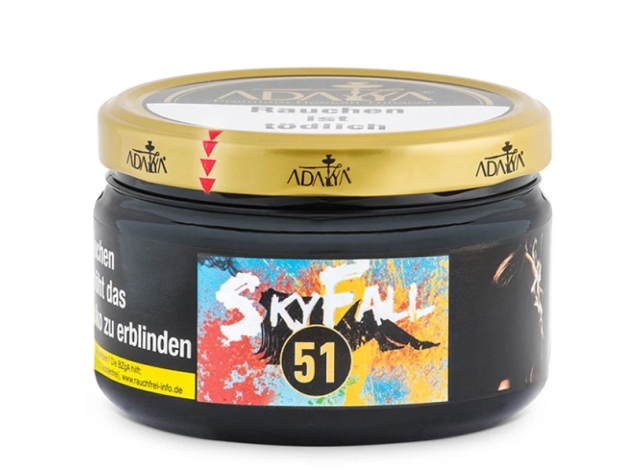 Adalya Tabak - Sky Fall (Pfirsich, Wassermelone) - 200g