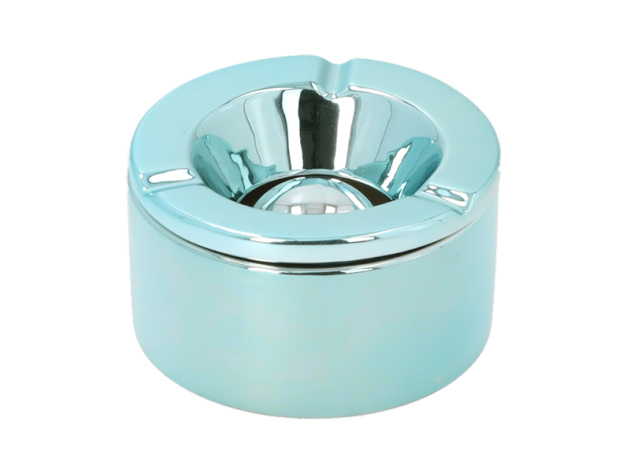 Windaschenbecher "Angelo" türkis glänzend, Ø 11,2cm, einzeln