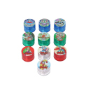 Grinder "Monkey King" Kunststoff-transp., versch. Motive; 3-tlg.; Ø 5cm, 12er Display