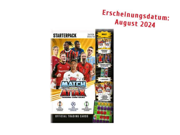 UEFA CL Match Attax 2024-2025 - Starter