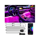 LED Innenbeleuchtung Auto mit APP Steuerung und 16 Mio.-...