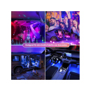 LED Innenbeleuchtung Auto mit APP Steuerung und 16 Mio.- Farben, Musik, Farbspeicher, UVP: 24,99 Euro