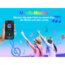 LED Innenbeleuchtung Auto mit APP Steuerung und 16 Mio.- Farben, Musik, Farbspeicher, UVP: 24,99 Euro