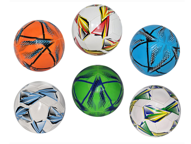 Fußball Kunstleder; 6-fach-sortiert, Größe 5, einzeln, UVP: 9,99 Euro