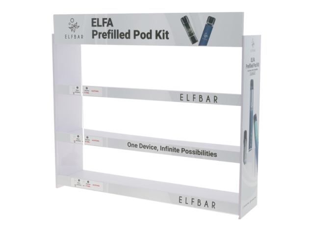 ELFBAR Display; 3 Fächer